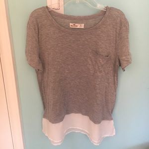 grey pocket tee shirt